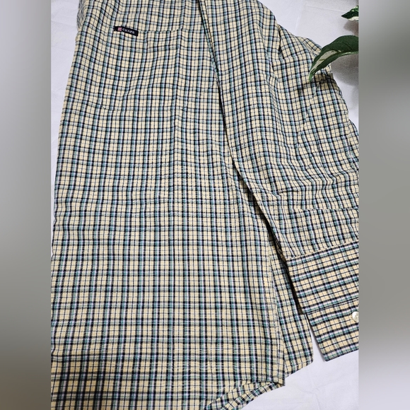 Chaps Long Sleeve Easy Care Button Up Shirt Size M #M-62 - Picture 4 of 12